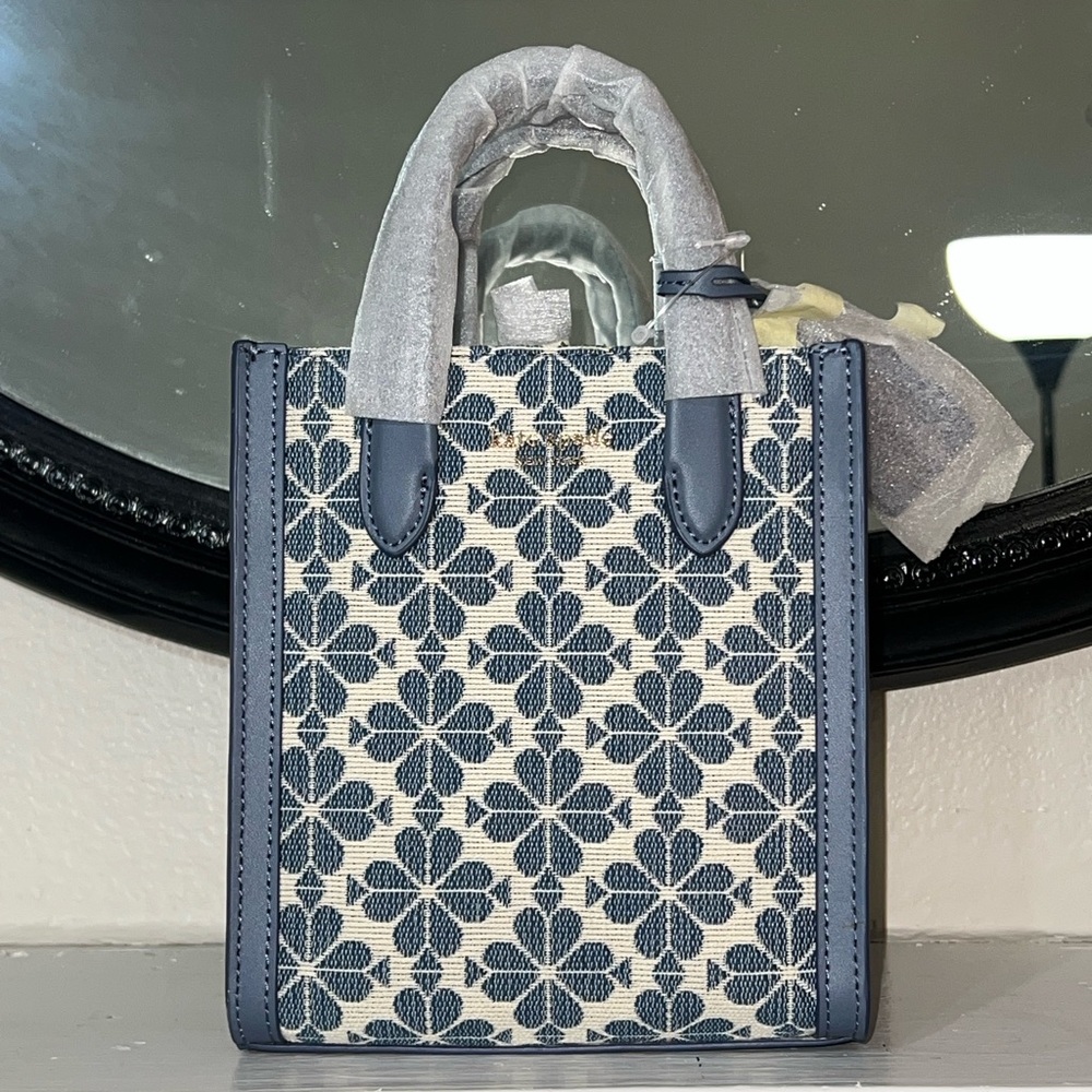 Kate Spade Spade Flower Jacquard Stripe Manhattan Mini Crossbody